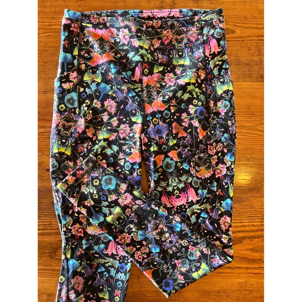Lululemon Swift Speed HR 28" Leggings Flowerscope 8‎ M - Picture 6 of 12
